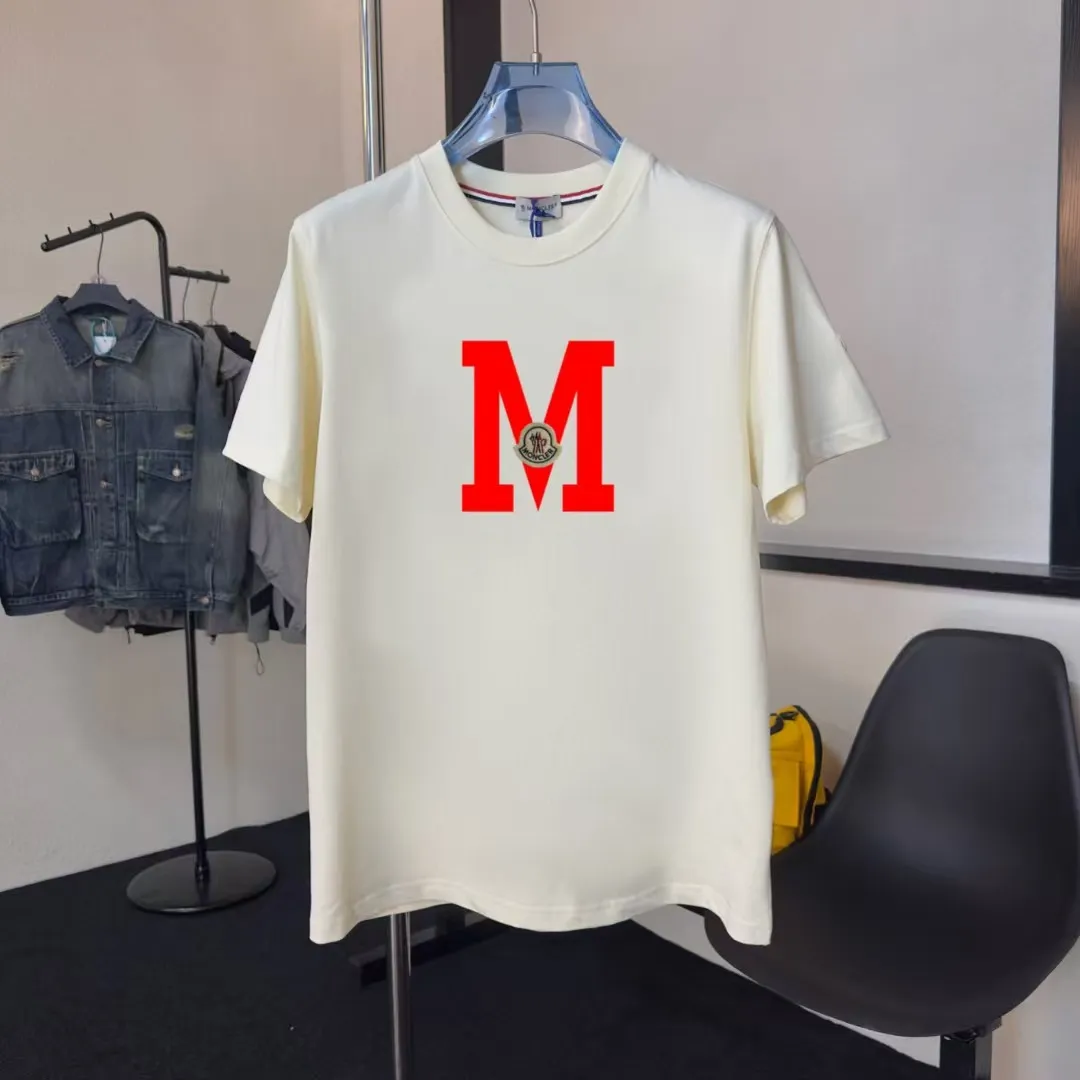 P80💰《Moncler~ 》2025New Arrival Quality T , Versatile Quality ！ ‼ 32 250G ‼ ， ， ， ， T 🤪 Sizes：S-M-L-XL-2XL ：Black，White， Same Style